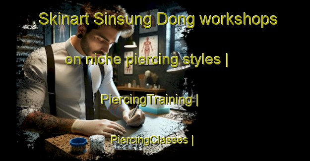 Skinart Sinsung Dong workshops on niche piercing styles | PiercingTraining | PiercingClasses | SkinartTraining-Republic of Korea